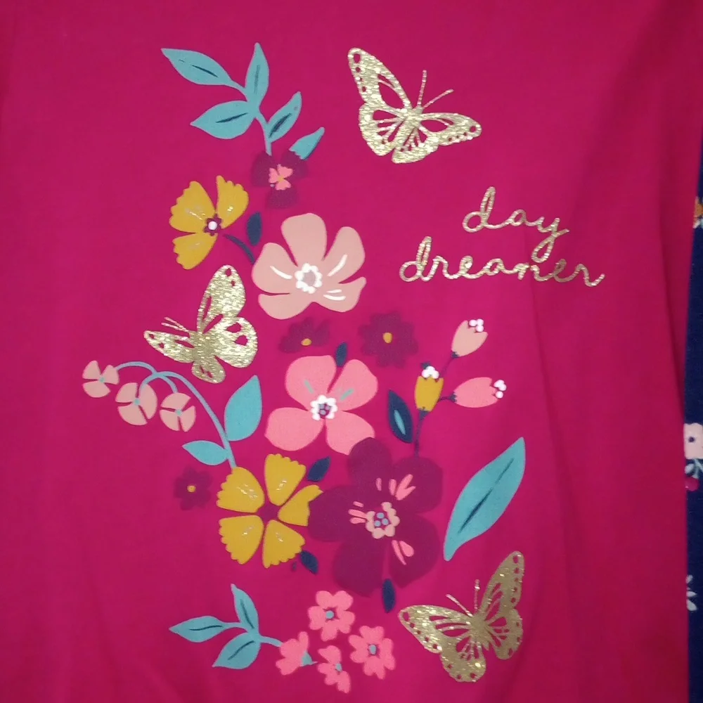 Carter's Floral Hoodie Outfit